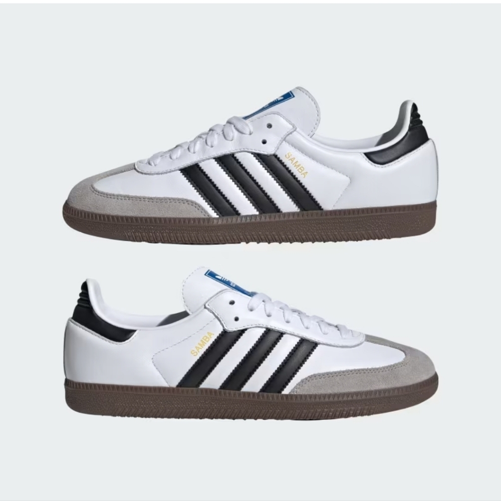 Samba OG shoes in Cloud White / Core Black / Size 6 Men / 7 Women